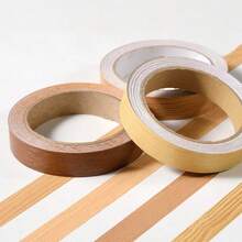 Self-Adhesive Edge Banding Tape, Wood Grain, Suitable For Door Frame Repair, Wall Crack Filling, Frame Decoration And Joint Sealing - A - View 6