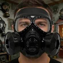 1件裝 Mad Max 面具裝飾 廢土風殭屍防毒面具 CS 戰鬥場備全臉防護 海豹部隊防毒面具 派對裝飾面具（裝飾用面具，無防病毒功能） - 查看 5