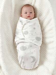 1 Set Butterfly Swaddle Blanket, Swaddle Wrap Combination Style, Soft Skin-Friendly, Absorbent And Breathable, Newborn Essential - Multicolor - View 11