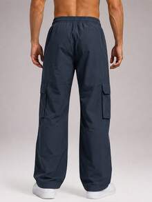 CZRLHYT Men's Lightweight Casual Long Pants, Portable For Travel, Suitable For Outdoor, Sports Scenes, All-Season Wear - Grey - View 4