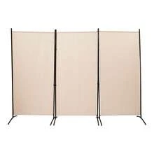 YUNRUX 3-Panel Folding Room Divider, Privacy Screen For Office - 1PC - 查看 5