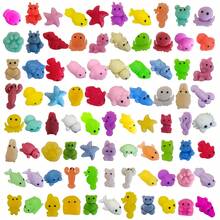 6/12/24/48pcs Mochi Squishy Toys, Mini Animal Squeeze Toys, Stress Relief Toys, Party Favor Bag Fillers, Soft Squeeze Stress Relief Toys, Suitable For Kids And Adults, Birthday Party Gifts, Random Colors And Styles - Multicolor - View 12