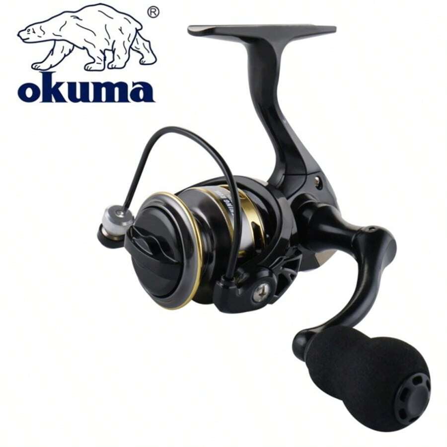 Okuma ZP 500/800 系列紡輪釣魚捲線器 EVA 握把 超輕量 高速齒輪比 5.2:1 金屬捲線器 - 彩色 - 查看 1