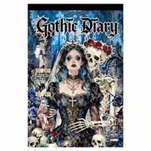 New Gothic Diary Stickers - Dark Gothic Style Stickers For Journaling Materials - Gothic Diary - View 5