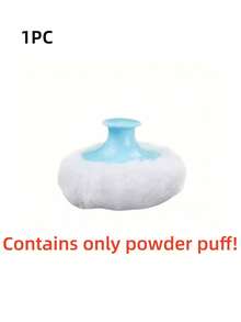 1pc 80g Powder Puff Compact (Powder Not Included), Suitable For Storing Loose Powder, Talcum …Powder, Etc. Puff And Compact Suitable For Bathing And Travel Use, Ideal As Christmas Gift, Holiday Gift, Halloween Gift, Listed In Holiday Gift Guide, - Multicolor - View 13