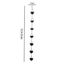Minimalist Round Cup Rainwater Collector With Hanging Chain - Cups and Rain Chains - View 7