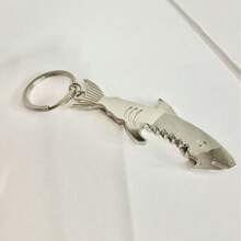 Men's Shark Keychain, Metal Bottle Opener Key Ring For Car Keys And Daily Carry, Portable Multi-Functional Key Holder With Durable Design, Unique Gift Accessory For Men - Multicolor - View 4