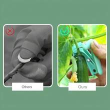 Thumb Cutter Gardening Tools Pruning Shears Garden Picking Plant Vegetables Separator Finger Tool Multifunction Picking Tool - A-Green - View 3