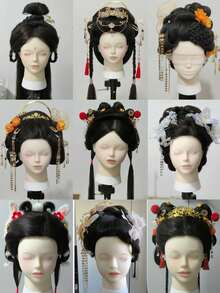Mannequin Head For Hairstyle Design Practice, Beauty And Hair Salon Model Head - View 9