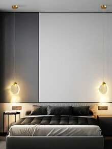1pc Modern Crystal Wall Lamp With Bubble Shade - 5W LED Light, Battery-Free Design, Suitable For Bedroom, Living Room, Hallway, Entryway And Bedside Decor - Multicolor - View 12
