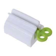 Espremedor Pasta Dente Suporte Dispenser Tubo Creme Dental Pomada - 1PC Cor aleatória - Visão 9