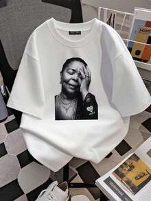 Women T-Shirts - 白色 - 查看 1