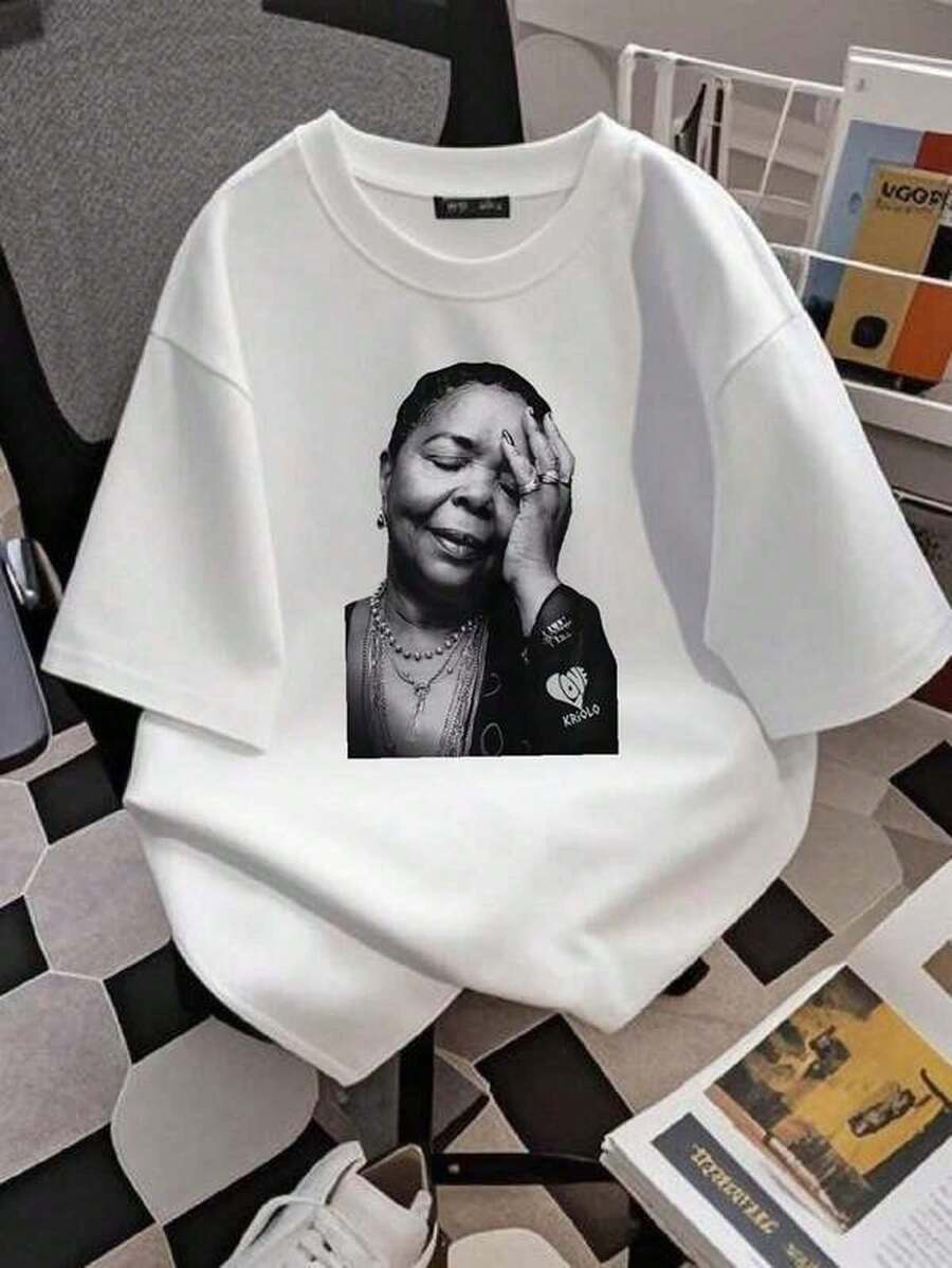 Women T-Shirts - 白色 - 查看 1