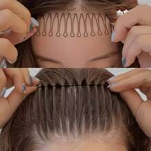 20/10/4pcs Invisible Black Hair Clips, Hair Fixing Tool For Back Of Head, No-Trace Hair Comb, Bangs Fixing Clip, Hair Accessory For Women - Multicolor - View 3