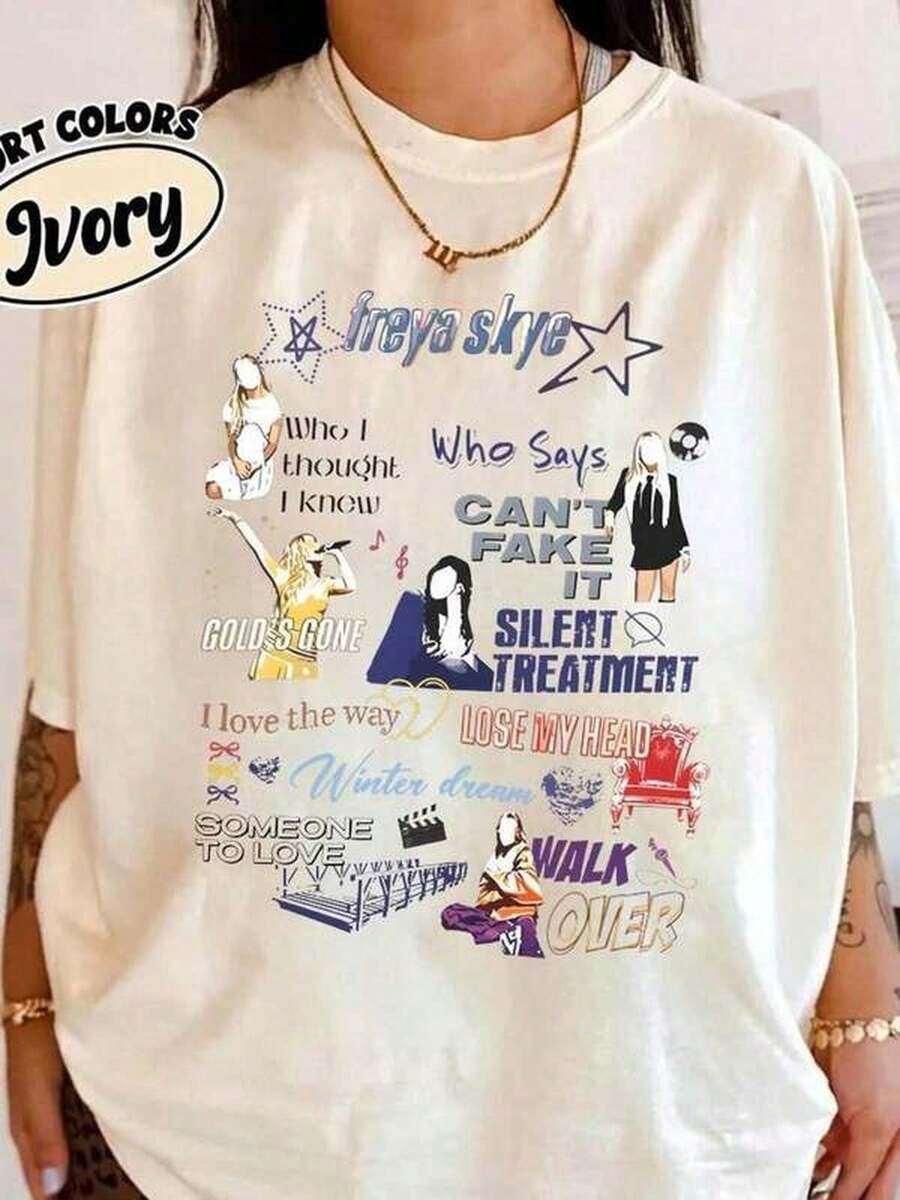 Women T-Shirts - 白色 - 查看 1