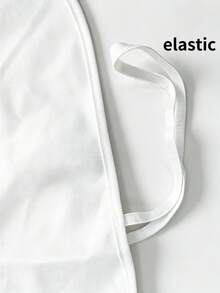 Women's Detachable White Shirt Collar, Solid Color Fake Collar, Casual Business Office Outfit, Fashionable Turn-Down Collar Neckline, Suitable For Sweaters, Jackets, Dresses - White - View 3