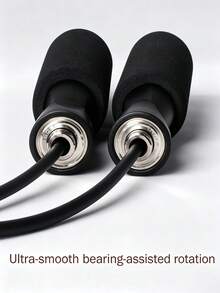 Adjustable Jump Rope, Unisex, Suitable For Aerobic Fitness And Gym Training, PVC Material With Foam Handles, Lightweight And Fast, Ideal For Outdoor Fitness, Sports Training And Competition - Multicolor - View 9