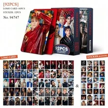 92pcs SantosBravos Boy Group LOMO Photocard, Photo Cards, Arirang, BTS21 Accessories, Bangtan, Photo Card, Photocard - Multicolor - View 1