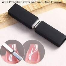 3Pcs Cat Eye Nail Tools Set, For Swirl Wide Light Nail Effect Design - Black - View 2