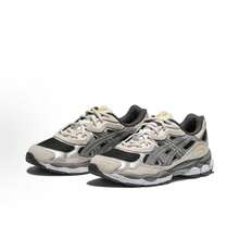 ASICS Gel-NYC Sneakers - Authentic Unisex Retro Lifestyle Running Shoes | Viral 2026 Sportstyle Urban Trainers | Premium Gel Technology Cushioning | Durable Suede & Mesh Performance Footwear | Classic Comfort Daily Sneakers - Griege Black - 查看 4
