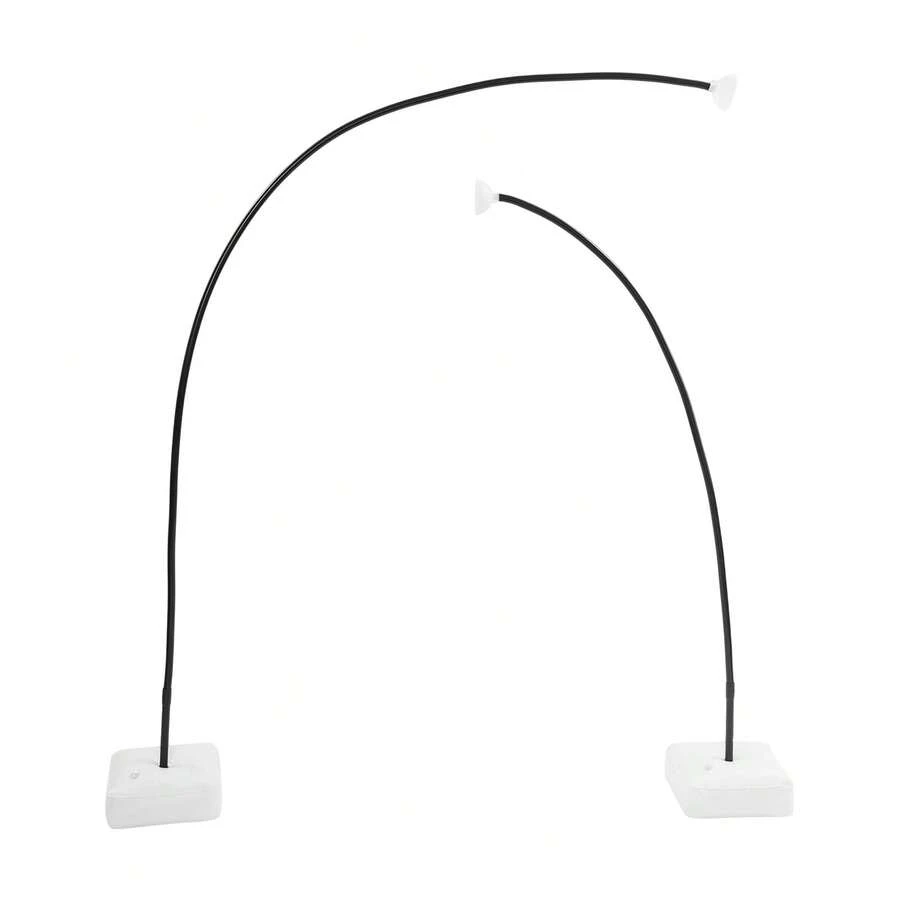 SHIOUCY Adjustable Balloon Arch Framework, Professional Event Kit With Bendable Structure And Heavy-Duty Base For Secure Display - Black - View 1