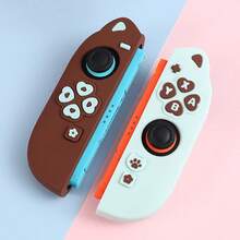 IINE 可愛彩色矽膠 Switch2 Joypad 搖桿套，防滑軟橡膠搖桿保護套，卡哇伊遊戲控制器保護殼，NS2 遊戲主機配件 - 查看 6