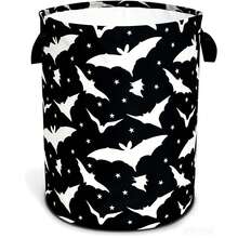 1pc Halloween Foldable Laundry Basket, Cute Ghost Handbag Style Storage Box, Large Capacity Collapsible Laundry Storage Bag, Space Saving Portable Organizer For Bathroom, Laundry Room, Bedroom, Dorm, Halloween Decor, Multipurpose Storage - View 13