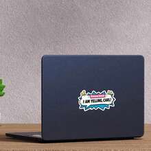 3Inch Cute Donut Princess Yelling Sticker Retro Vintage Fantasy Character Humor Decal Funny Chaos Aesthetic Decor For Laptops Water Bottles Notebooks Planner Journals Lockers Kindles Cups Refrigerators For Readers Students Creatives And Book Lovers - Multicolor - View 3