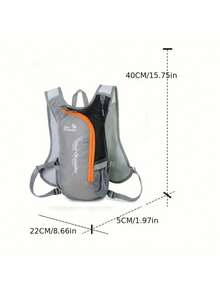 Nylon Running Backpack With Sports Water Bag - Lightweight Bicycle Bag, Suitable For Commuting, Gym, And City Sports - Multicolor - View 4