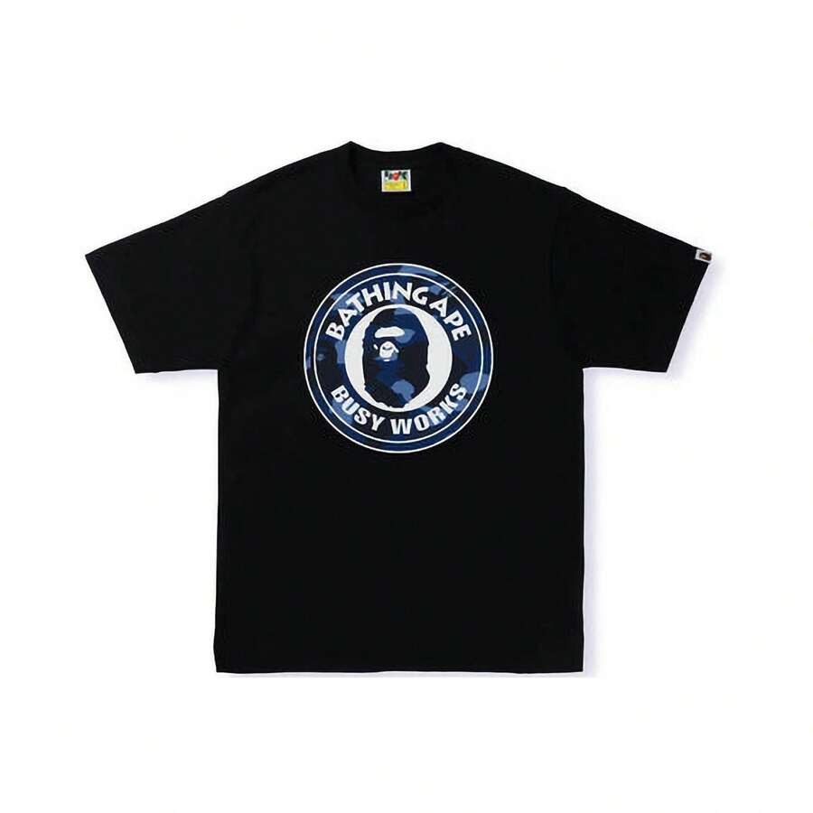 Men T-Shirts - 黑色 - 查看 1