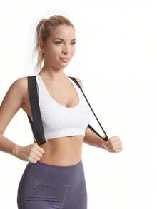 Adjustable Back Support Brace, Unisex, Breathable Back Support Brace, Back Support And Shoulder Back Brace, Back And Chest Support - Multiple Styles - View 6
