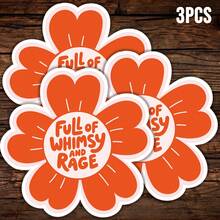 3 Inch 1pc Angry Humorous Aesthetic Sticker, Soft Dreamy Yet Highly Relatable Humorous Design, Suitable For Laptops, Notebooks, Water Bottles, Cups, Journals, Perfect Gift For Students, Teachers, Creative People, Book Lovers And Art Enthusiasts - Multicolor - View 11