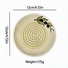 1 pieza Molinillo de ajo de cerámica, molinillo multifuncional y eficiente para ajo, jengibre, rábano picante, herramienta de cocina práctica, adecuada para las necesidades de cocina diaria, fácil de limpiar y almacenar, conveniente de usar - Molinillo cerámico multicolor - Ver 25