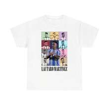 Lautaro Martínez The  Unisex T-Shirt, Funny Football Crew Neck Sweatshirt, T Shirt N1QH - White - View 7