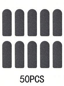 10Pcs Replacement Sandpaper Pads + 1 Stainless Steel Foot File, Exfoliating Callus Remover, Pedicure Foot Rasp With Detachable Refill Pads, Dead Skin & Hard Skin Remover For Cracked Heels, Professional Foot Care Tool, Home Salon - Multicolor - View 13