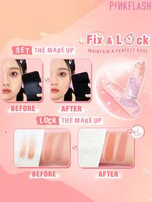 PINKFLASH Setting Spray Aksi Ganda 40ml, Penguatan Ganda, Riasan Tahan Lama, Kabut Ultra Halus, Ringan, Tidak Lengket, Tidak Mengencangkan, Tidak Membuat Kulit Kering - #SP01 - View 3