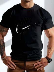 Men T-Shirts - Black - View 1