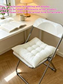 5/1pc Minimalist Soft Comfortable Seat Cushion, Soft Color Floor Cushion, Suitable For Balcony Rocking Chair, Home Decor, Stress Relief, Thickened Pad, Computer Chair, Office Chair, Dining Chair, Kitchen Use, Back To School Essential - Multicolor - View 13