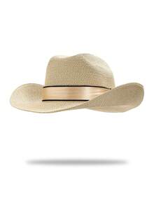 1 pezzo Cappello da spiaggia estivo da donna, cappello di paglia intrecciato a mano semplice classico di colore unito, cappello protettivo dal sole, adatto per la spiaggia, San Valentino e altre occasioni, disponibile in più colori, cappello da sole con tesa corta, scelta perfetta per le donne, adatto per viaggi in spiaggia, escursioni, stile elegante casual bohémien - cappello di paglia - Visualizzare 12