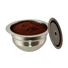 SENDERPICK Reusable Capsules Reusable Stainless Steel Coffee Capsules With Silicone Lids Refillable Coffee Capsules - View 8