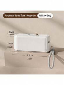 Automatic Pop-Up Portable Mini Dental Floss Pick Box, Ultra-Fine Floss Picks Storage Case For Home Use - Automatic Floss Dispenser - View 5