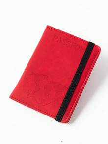 Passport Holder Wallet, Travel RFID Blocking Passport Cover With Elastic Band, Multi-Layer Card Slots, SIM Card Slot, Multifunctional Wallet & Card Case For Back To School Lightweight For Travel For Flight - Multicolor - View 20