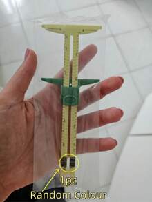 1pc High-Quality 5-In-1 Nancy Measuring Sewing Tool Kit, Includes Sliding Gauge Ruler, Markable Tool For Home Sewing, Quilting, Crafts - Durable Materials, Measurement Guide Markings, Multi-Function Sewing Accessories - Green - View 14
