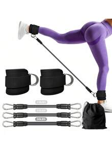 Yoga Resistance Bands Exercise Loop Bands To Shape Your Legs And Glutes For Yoga Pilates Home Workout Strength Bands For Booty Home Workout Equipment Gym Sets Pilates Yoga Accessories Weight Loss Exercise - Multicolor - View 12