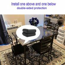 Baby Corner Protectors For Furniture, Soft NBR High Density Corner Guards For Tables, Cabinets, Desks & Bed Frames, Shock Absorbing Edge Cushions, - Multicolor - View 7