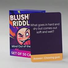 Don't Think Wrong Card Game, Interactive Party Game That Instantly Ignites The Atmosphere, Humorous And Funny Guessing Card Game, Tabletop Card Game, Adult Board Game, Couple Dating Game, Party Gathering Camping Icebreaker Entertainment Game Tool, Couple New Year Christmas Birthday Party Gift - View 2