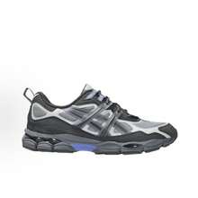 ASICS Gel-NYC Sneakers - Authentic Unisex Retro Lifestyle Running Shoes | Viral 2026 Sportstyle Urban Trainers | Premium Gel Technology Cushioning | Durable Suede & Mesh Performance Footwear | Classic Comfort Daily Sneakers - 黑灰藍 - 查看 2
