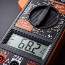 DT266 Smart Digital Clamp Meter With Auto-Ranging For Voltage And Resistance Measurement And Live Wire Detection - DT266 Digital Multimeter - View 8