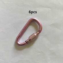 1pc/3pcs/6pcs, Multifunctional Keychain, Outdoor Clip, Backpack Water Bottle Clip Accessory, Aluminum Alloy Material, Multi-Purpose - Conventional - View 25