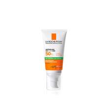 La Roche-Posay لا روش بوزيه أنثيليوس يو في مون 400 جل-كريم لمسة جافة بدون عطر واقي شمس SPF50+ 50 مل - التحكم في الإفرازات الدهنية الزائدة، حماية UVA فائقة الطول، مستحضرات تجميل طبية - شفاف - مشاهدة 1